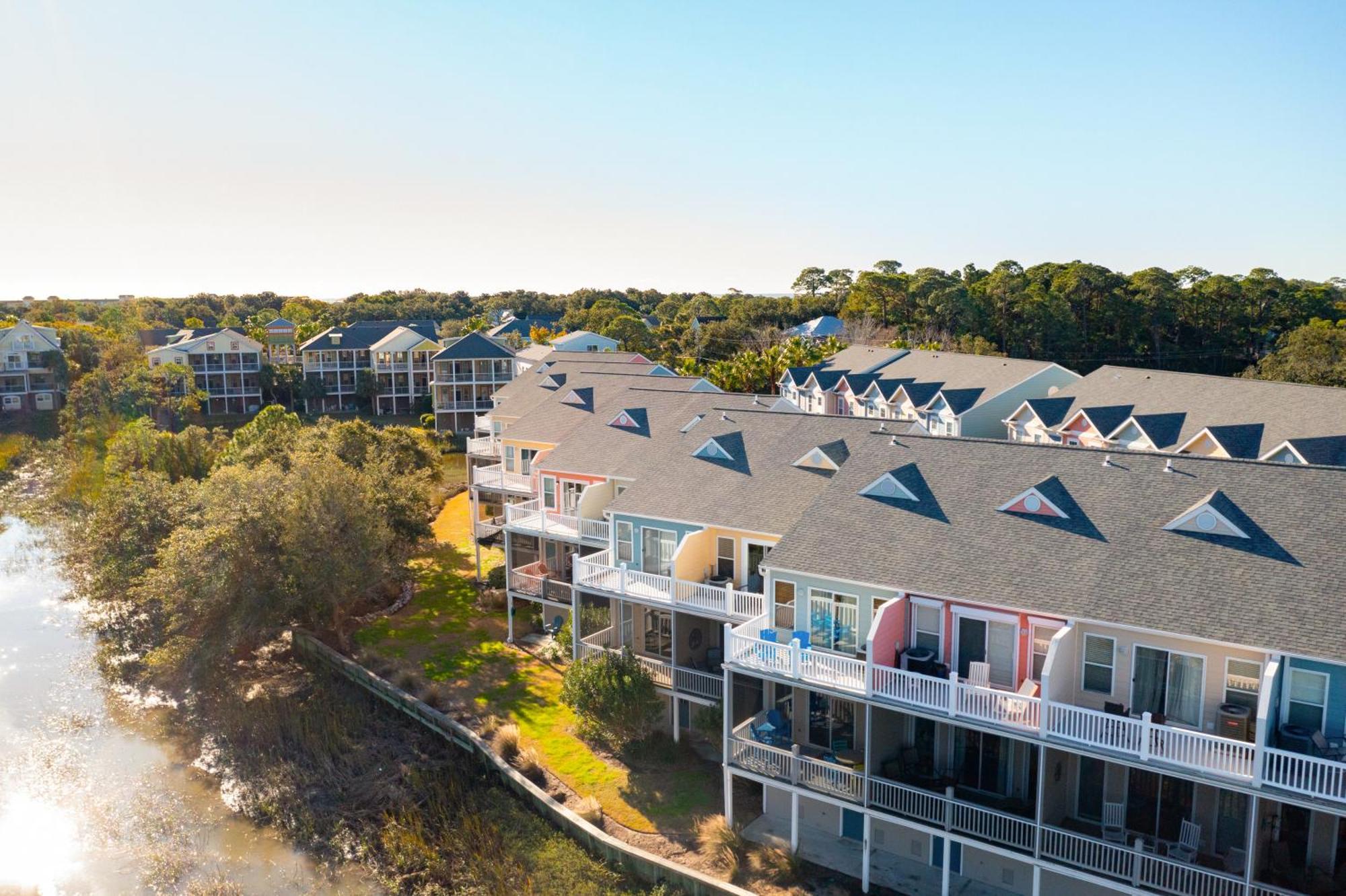 Villa 21 Turtle Bay Carolina Tides Folly Beach Exterior foto